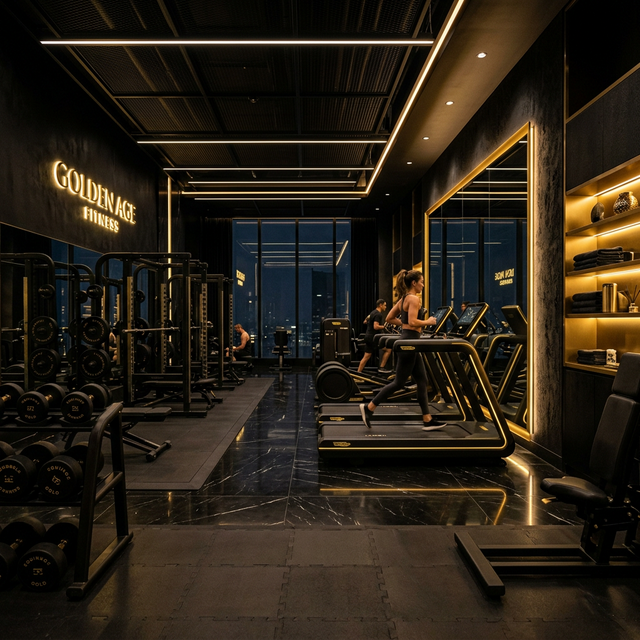 Bhaichara Fitness Premium Gym Interior