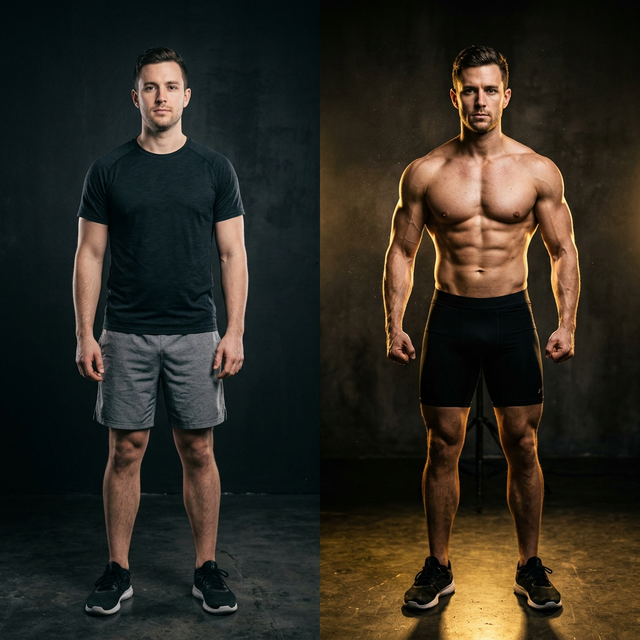 Male transformation result